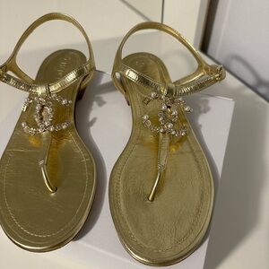 Chanel sandals in excellent condition, very little use